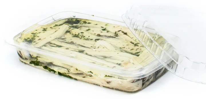 Filetti di acciughe marinate con prezzemolo 200 g, Carlino