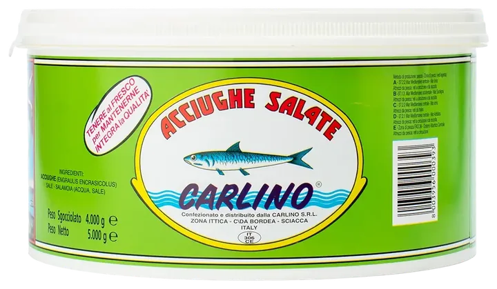 Salted anchovies type 5, Don Pasquale