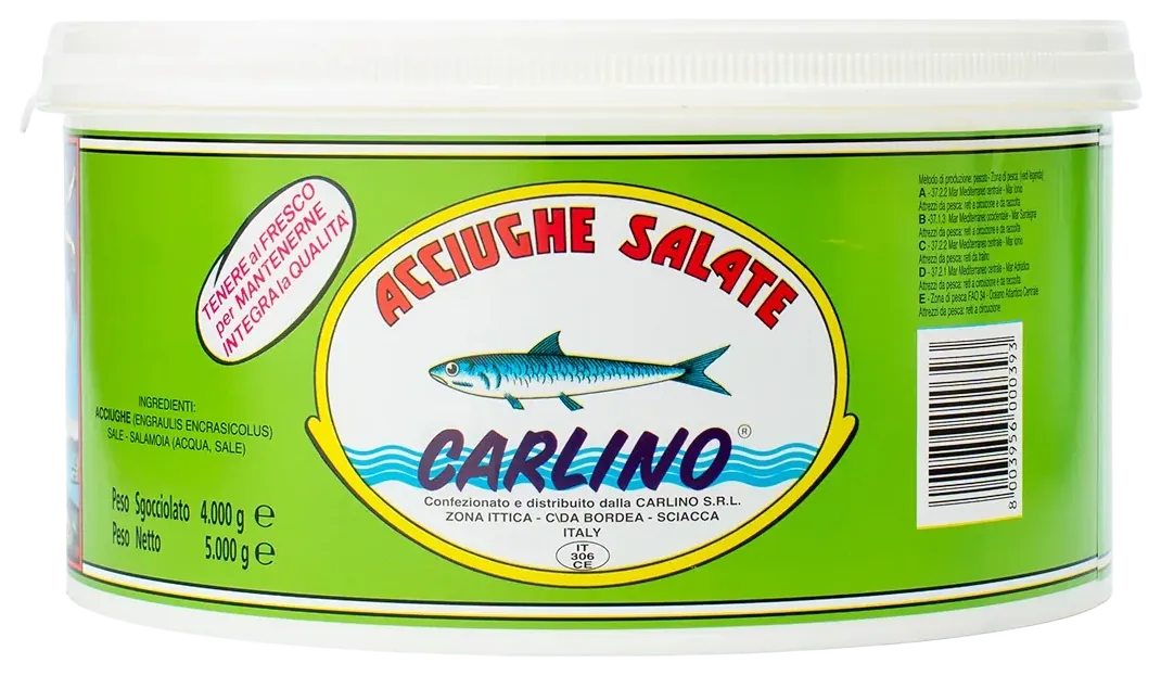 Acciughe salate tipo 5, Don Pasquale