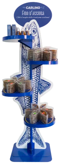 Display stand for large stores, Fior d’Acciuga